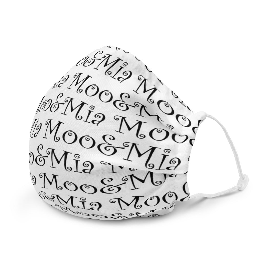Moo & Mia Logo Face Mask